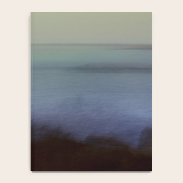 aurora borealis - abstract nature photograph square art Notebook Gallery Image 4