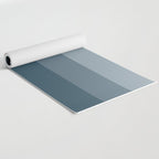 Minimal Retro Sunset Sunrise - Nautical Ocean Blue Yoga Mat Gallery Image 2
