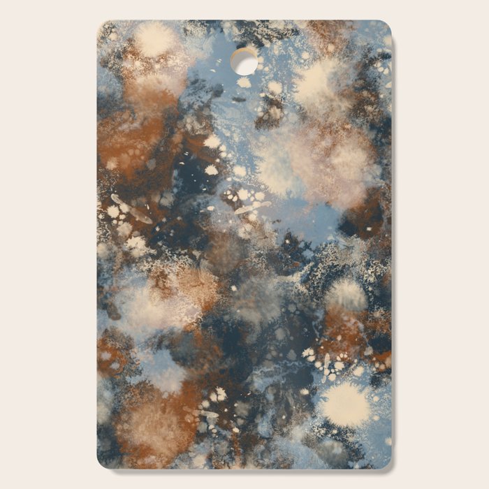 Earth watercolor splashes 2 Cutting Board Gallery Image 1