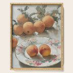 Vintage Peaches Serving Tray Gallery Image 1