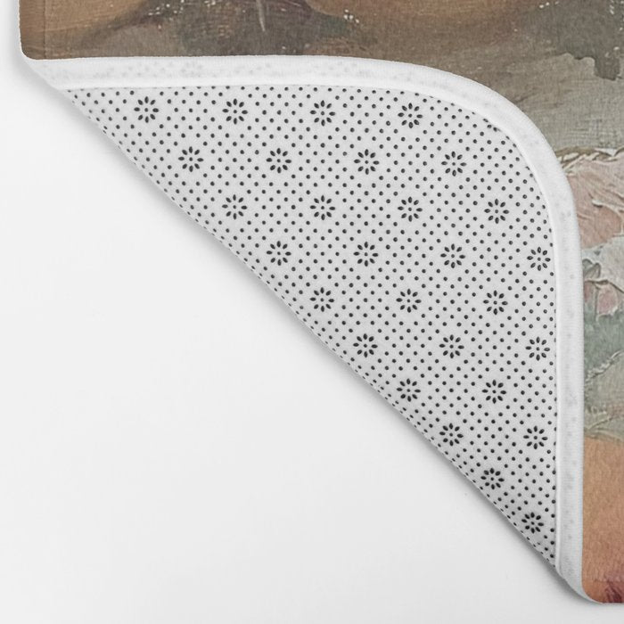 Vintage Peaches Bath Mat Gallery Image 2
