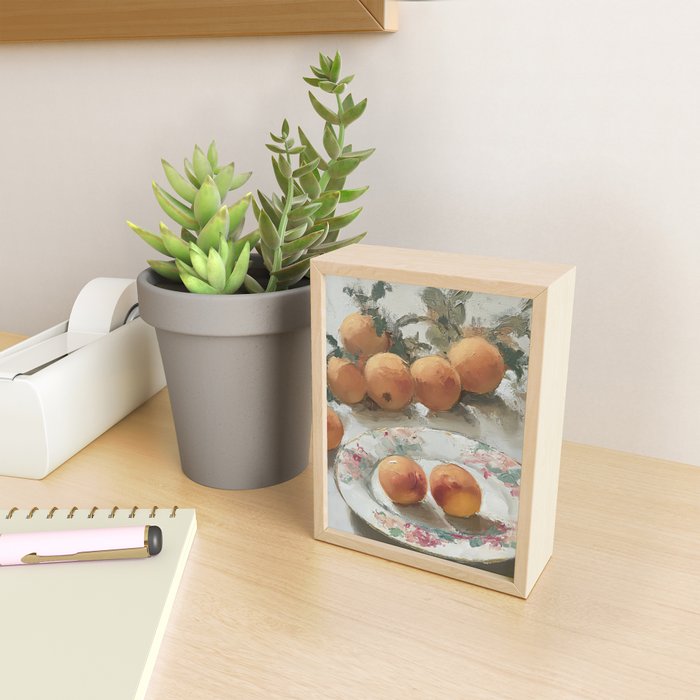 Vintage Peaches Mini Art Print Gallery Image 2