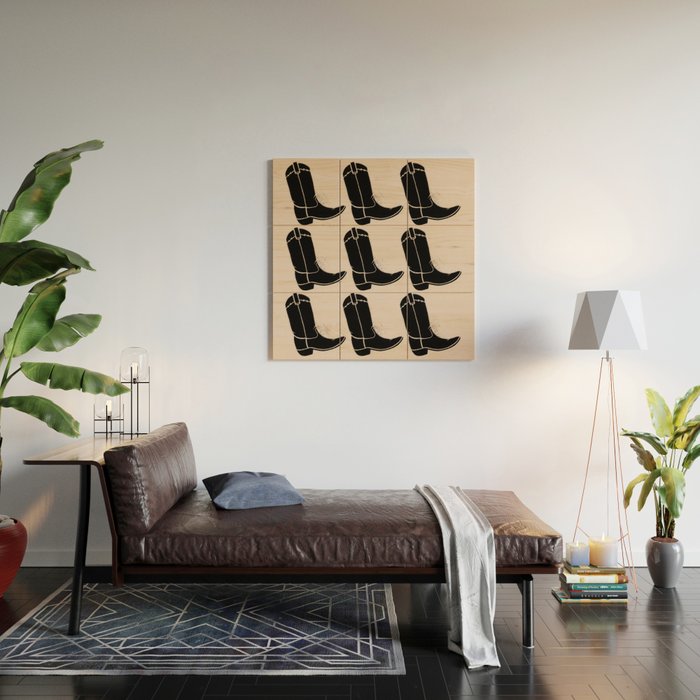 boot scoot Wood Wall Art Gallery Image 2
