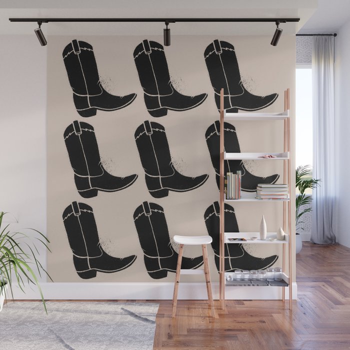 boot scoot Wall Mural Gallery Image 1