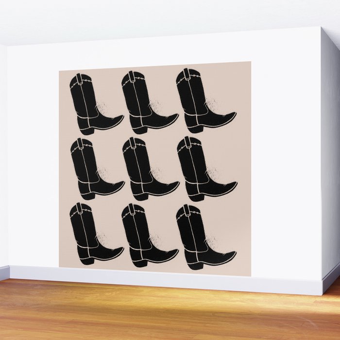 boot scoot Wall Mural Gallery Image 2