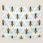 Honey Bee Wall Tapestry Gallery Image 4