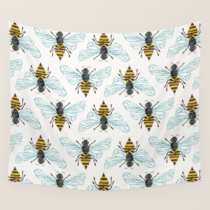 Honey Bee Wall Tapestry Gallery Image 4