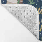 The 12 days of Christmas song illustration Bath Mat Gallery Image 2