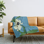 Sunflower Blue Sami Throw Blanket Gallery Image 1