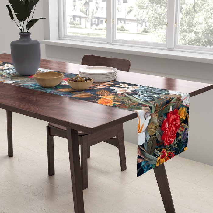 EXOTIC GARDEN - NIGHT XXII Table Runner Gallery Image 2