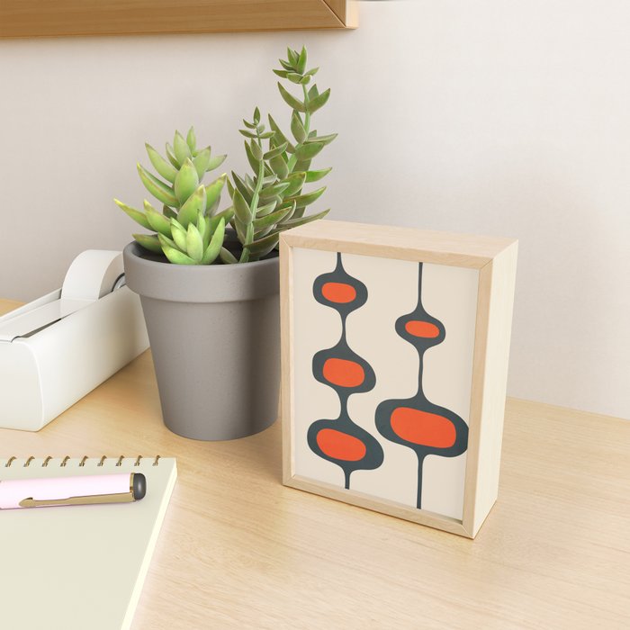 Mid-Century Modern Abstract Art 28 Mini Art Print Gallery Image 2