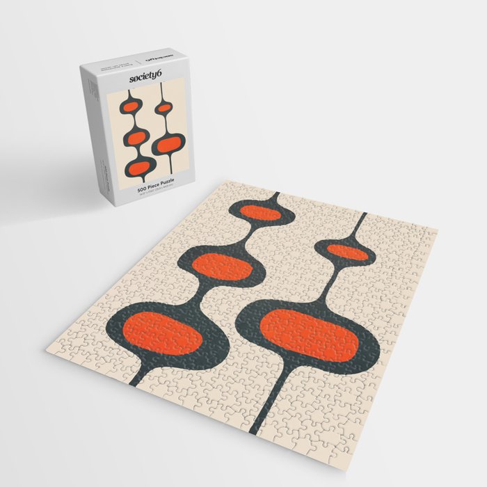 Mid-Century Modern Abstract Art 28 Jigsaw Puzzle Gallery Image 2