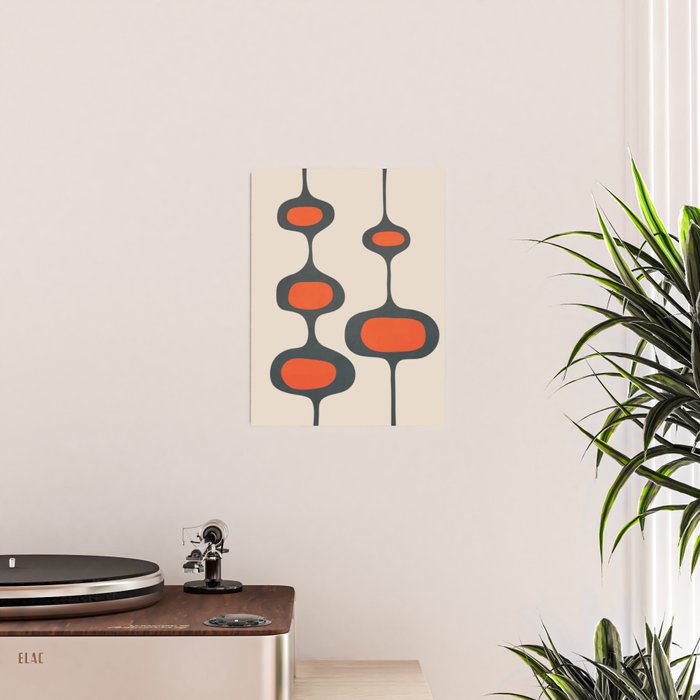 Mid-Century Modern Abstract Art 28 Poster Gallery Image 2
