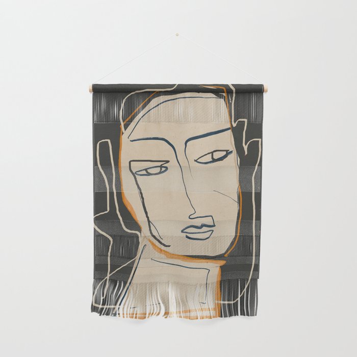 Abstract Face 63 Wall Hanging Gallery Image 1
