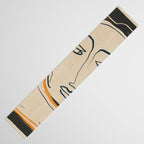 Abstract Face 63 Table Runner Gallery Image 3