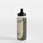Abstract Face 63 Water Bottle Gallery Image 2