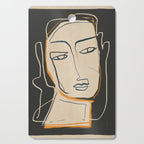 Abstract Face 63 Cutting Board Gallery Image 1