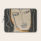 Abstract Face 63 Laptop Sleeve Gallery Image 1
