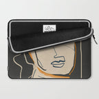 Abstract Face 63 Laptop Sleeve Gallery Image 2