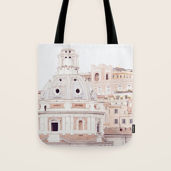 Pale Rome | Travel Photography Art Print | Architecture Tote Bag Gallery Image 1