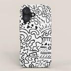 Doodle Art iPhone Case Gallery Image 1