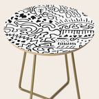 Doodle Art Side Table Gallery Image 2