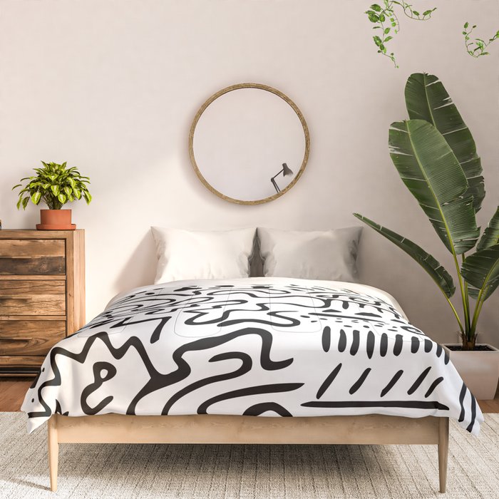 Doodle Art Comforter Gallery Image 3