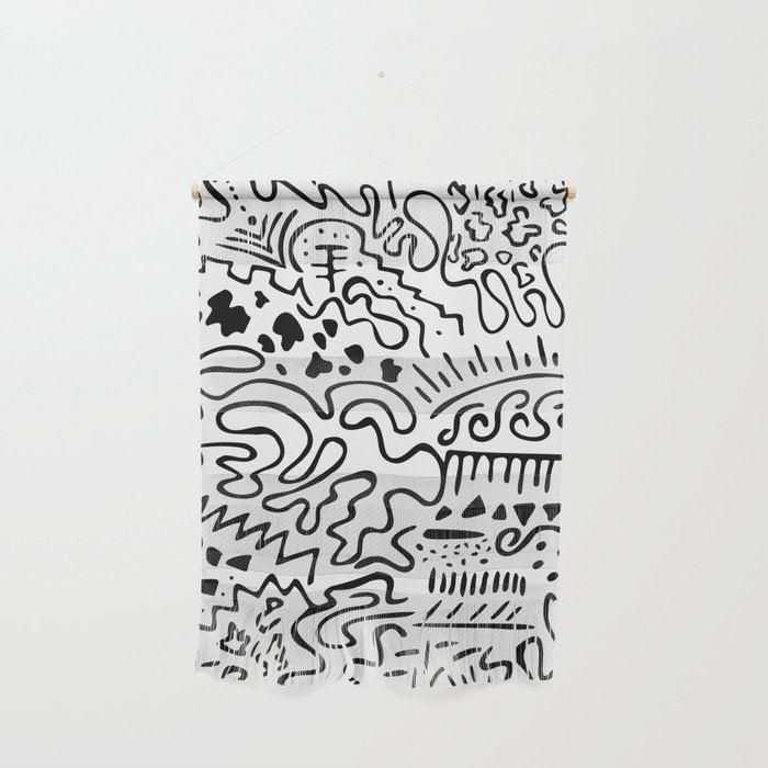 Doodle Art Wall Hanging Gallery Image 1