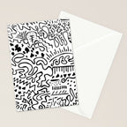 Doodle Art Stationery Card Gallery Image 2