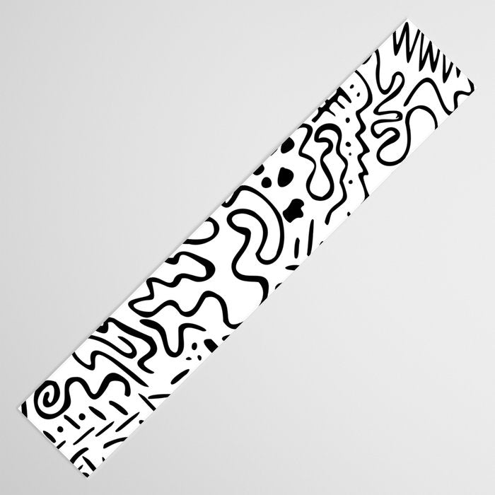 Doodle Art Table Runner Gallery Image 3