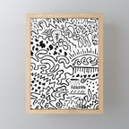 Doodle Art Mini Art Print Gallery Image 1