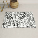 Doodle Art Rug Gallery Image 1