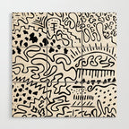 Doodle Art Wood Wall Art Gallery Image 1