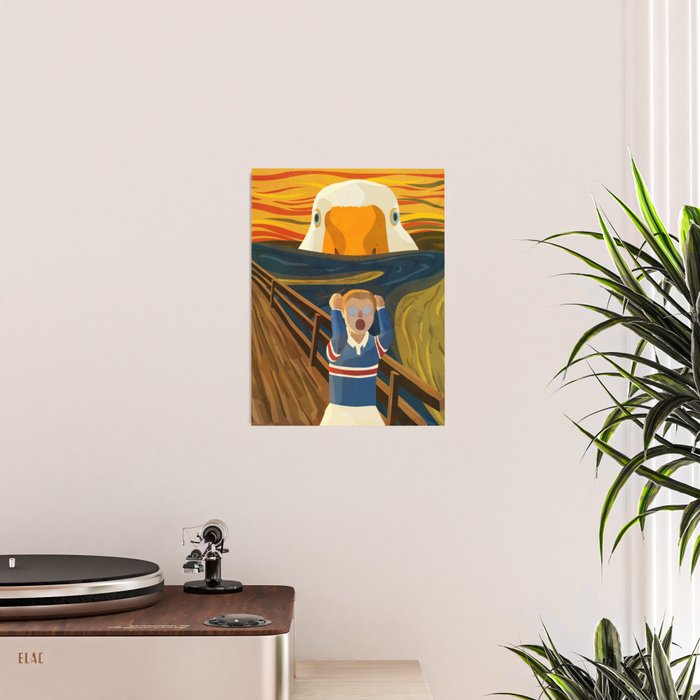 The Honk - The Scream Parody | Goose MEME Poster Gallery Image 2