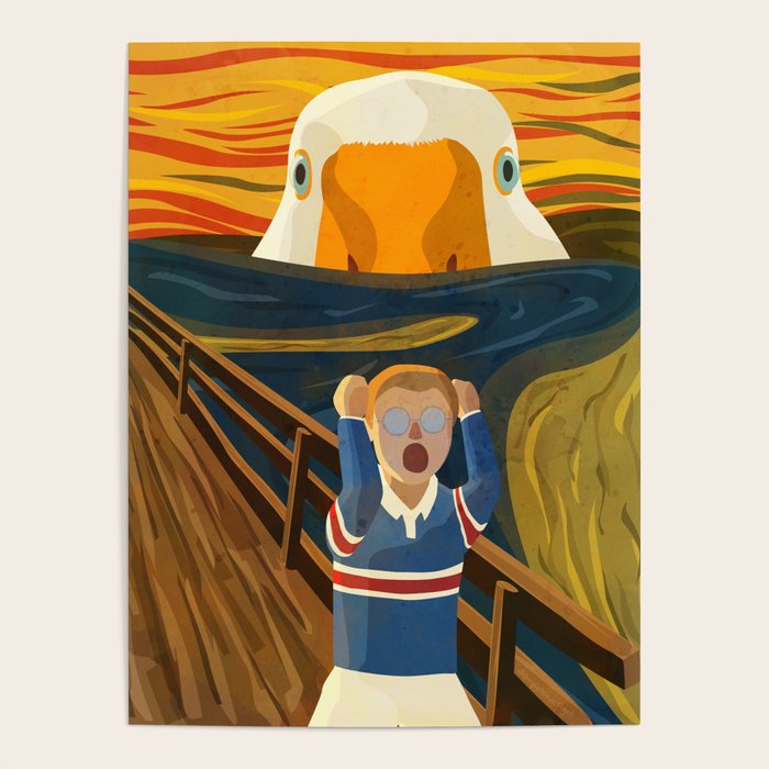The Honk - The Scream Parody | Goose MEME Poster Gallery Image 1