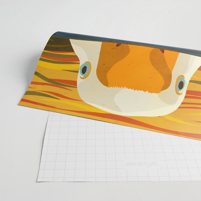 The Honk - The Scream Parody | Goose MEME Wrapping Paper Gallery Image 2