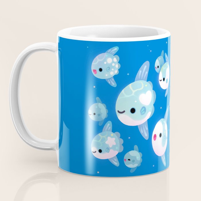 Swimming sunfish Coffee Mug Gallery Image 3