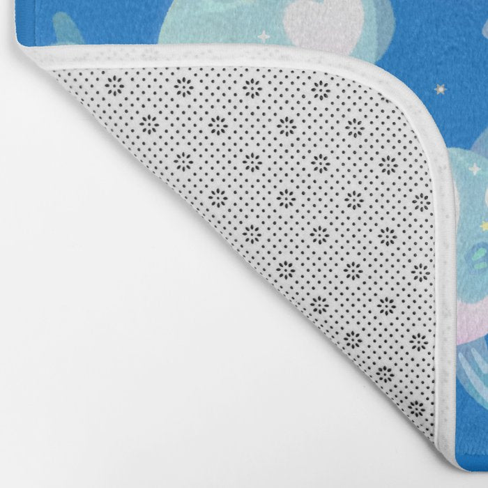 Swimming sunfish Bath Mat Gallery Image 2