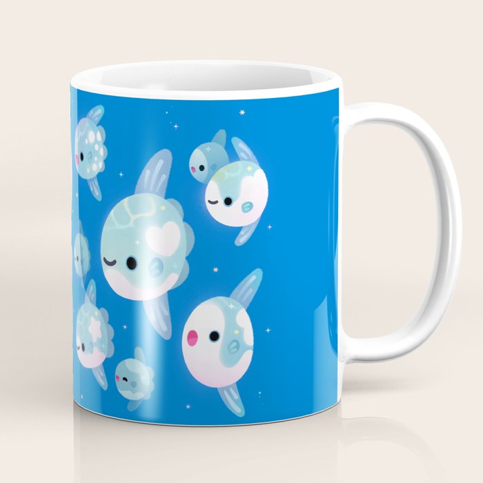 Swimming sunfish Coffee Mug Gallery Image 1