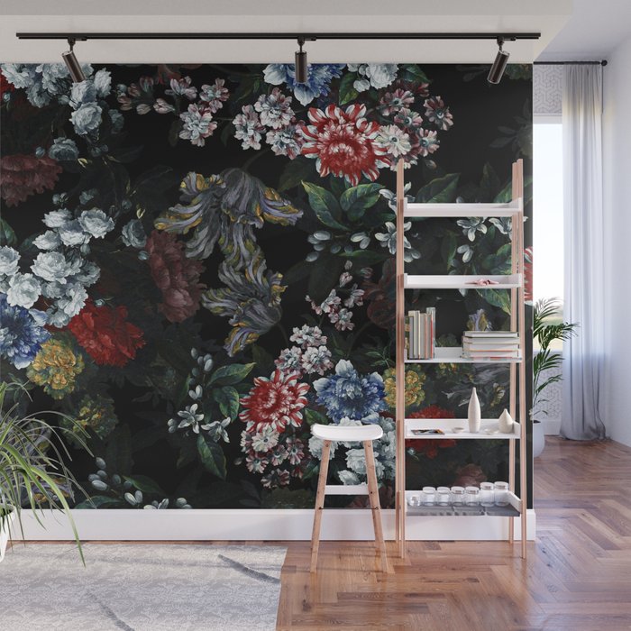 Dark Garden Wall Mural Gallery Image 1