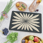 Star Leaf: Noir Cutting Board Gallery Image 2