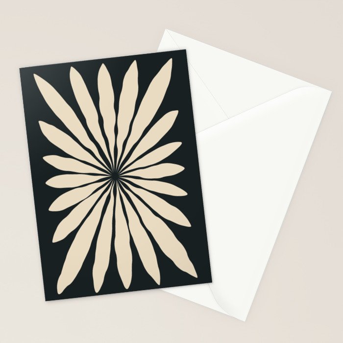 Star Leaf: Noir Stationery Card Gallery Image 2
