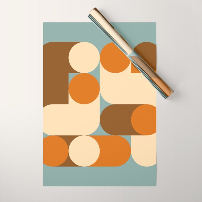 Retro 17A Wrapping Paper Gallery Image 1