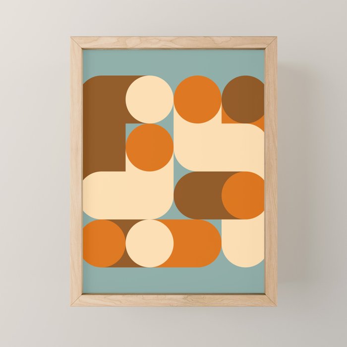 Retro 17A Mini Art Print Gallery Image 1