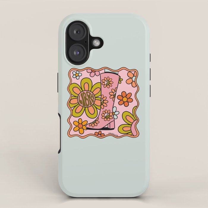 Libra Groovy Boot iPhone Case Gallery Image 1