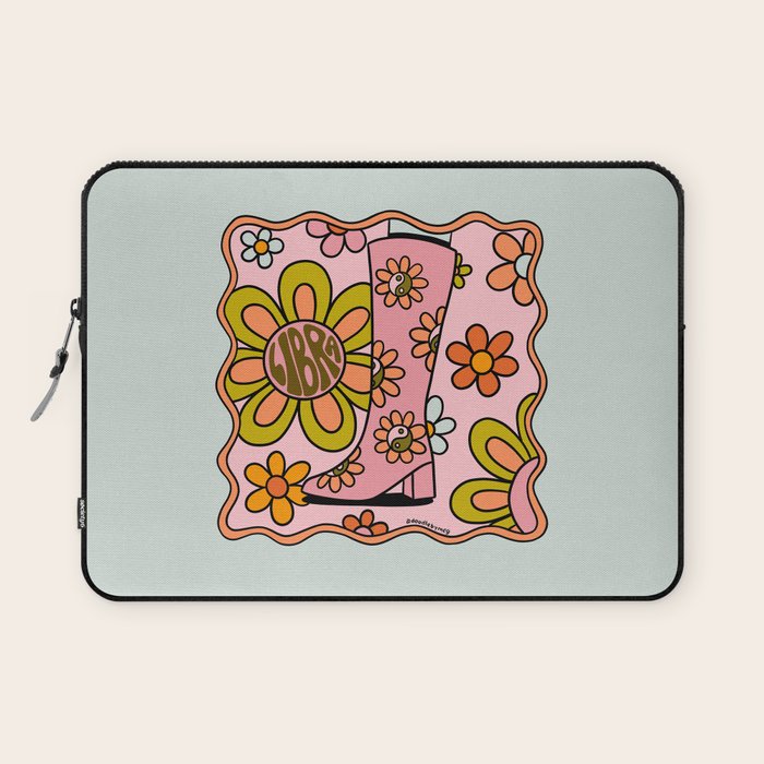 Libra Groovy Boot Laptop Sleeve Gallery Image 1