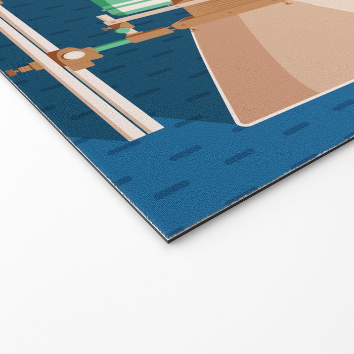 Cine Blue Lens Welcome Mat Gallery Image 2