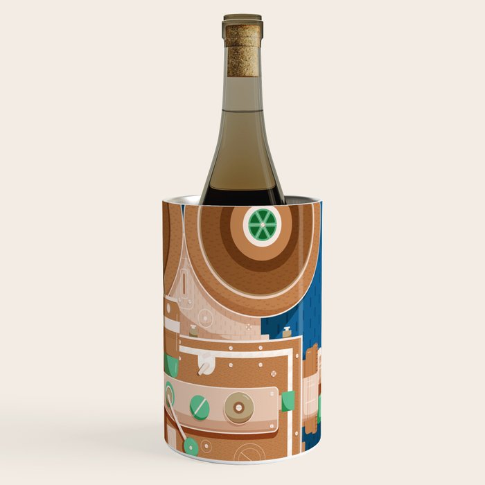Cine Blue Lens Wine Chiller Gallery Image 1