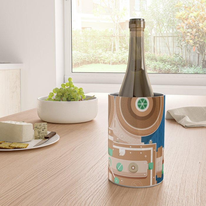 Cine Blue Lens Wine Chiller Gallery Image 4