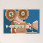 Cine Blue Lens Welcome Mat Gallery Image 1